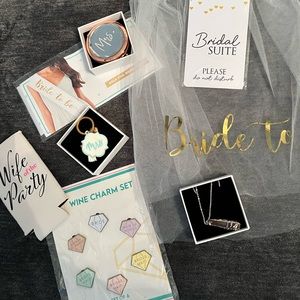 BRAND NEW - Wedding, bridal shower, bachelorette party decorations and goodies.